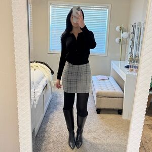 H&M Plaid Skirt